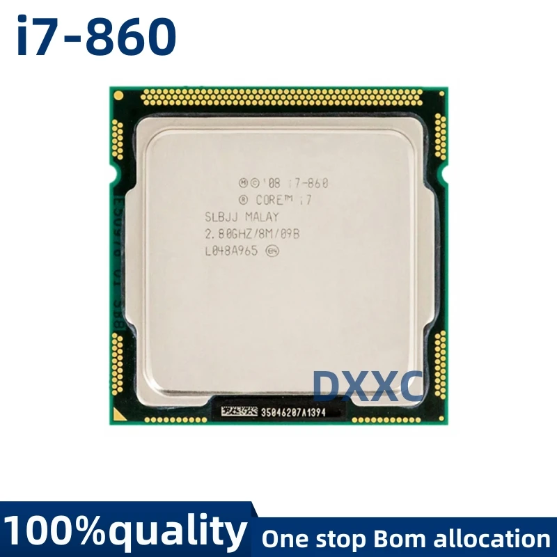

For Intel Core i7-860 i7 860 2.8GHz Quad-Core Eight-Thread CPU Processor LGA1156 I7 860