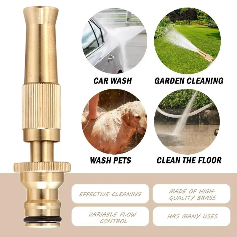 

Spray Nozzle Spray Sprinkler High Pressure Direct Spray Garden Hose Adjustable Sprinkler Garden Hose Sprinkler System Tools