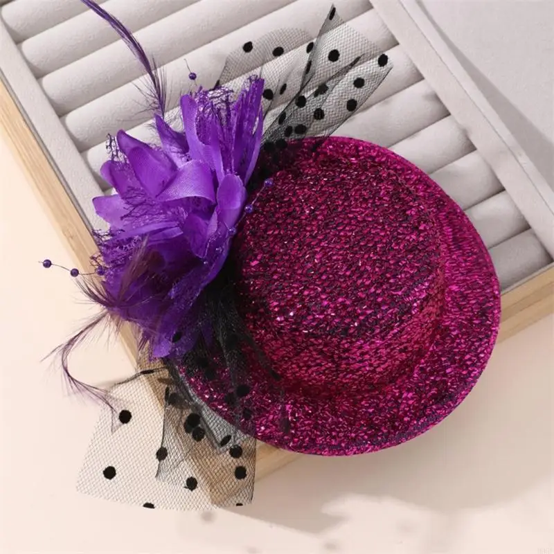 B95F Flower Fearting Hat Pin