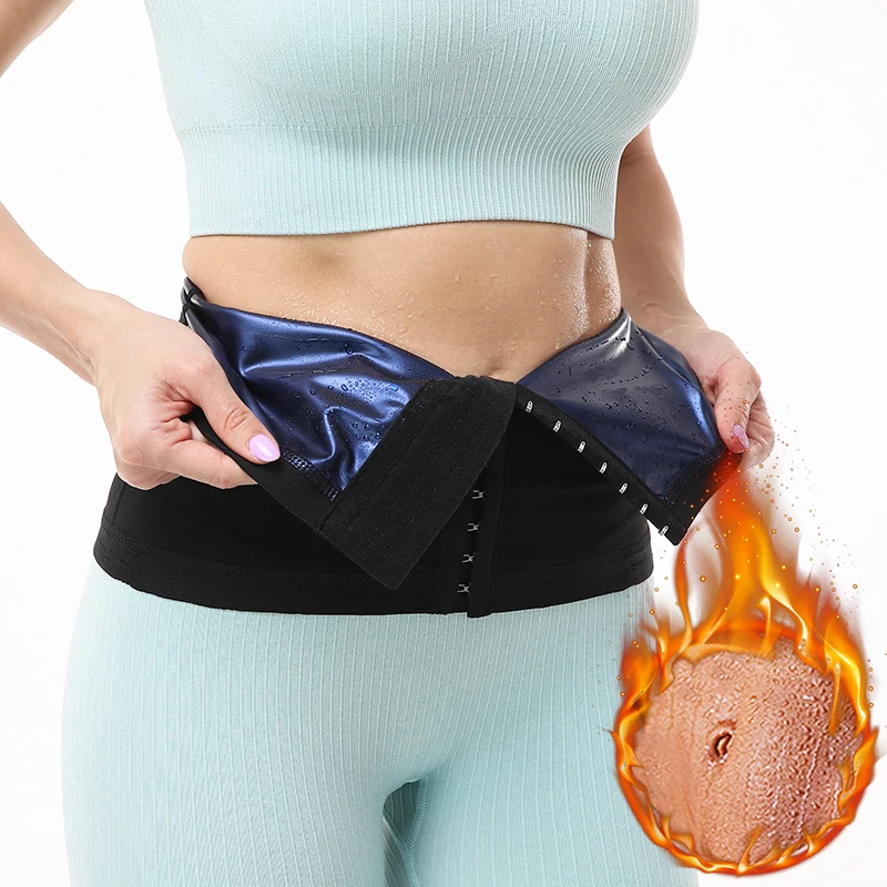 

Waist Trimmer Belt for Women Waist Trainer Body Shaper Sauna Belt Tummy Control Shapewear Lumbar Support with Sauna Suit Effect