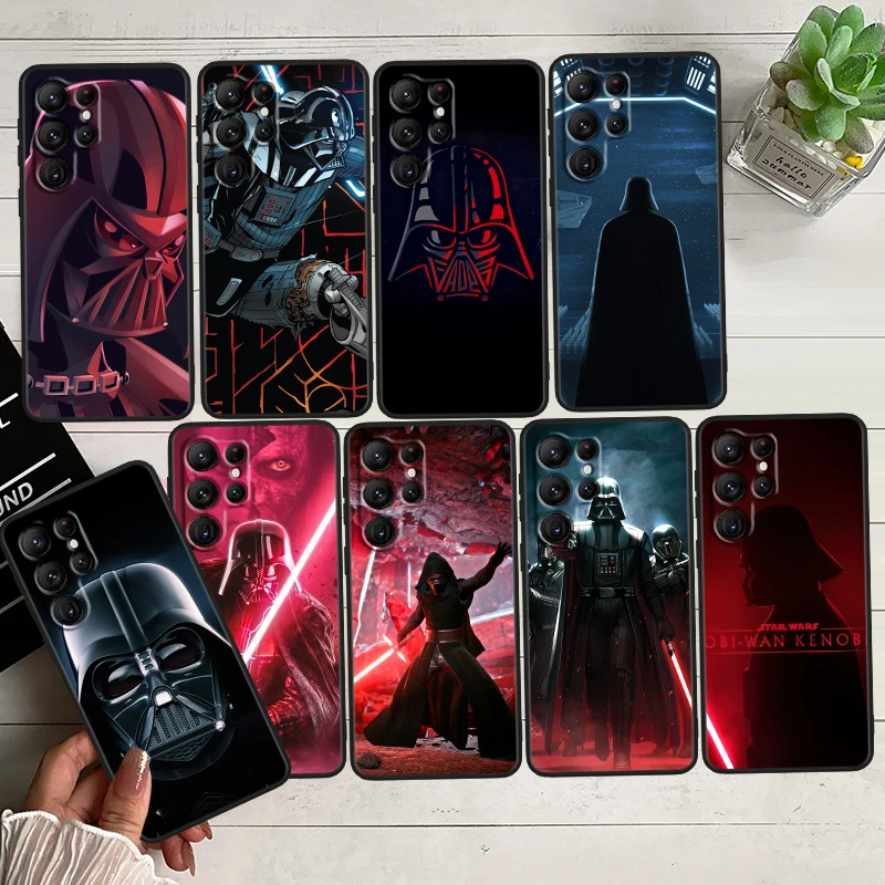 

Star Wars Dark Samurai Cool Black Phone Case For Samsung Galaxy S23 S22 S21 S20 FE Ultra Pro Lite S10 S10E S9 Plus 5G Cover Capa