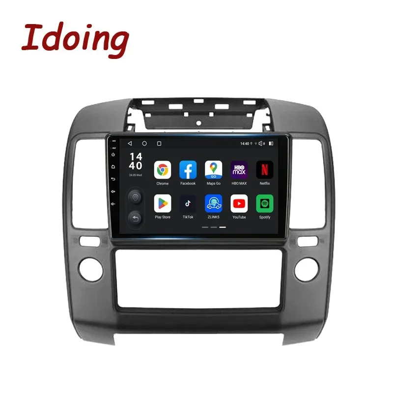 Idoing 9 &quotавтомобильный Android стерео головное устройство 2K для Nissan Navara 3 D40 2004-2010