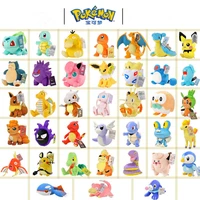 33 styles takara tomy pokemon pikachu dragonite eevee gengar umbreon snorlax plush toys soft stuffed toy for children gift