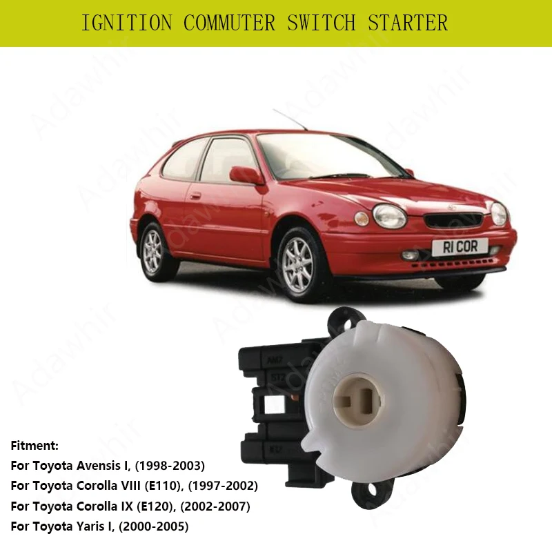 

84450-02010 8445002010 7-контактный переключатель зажигания для Toyota Avensis 1998-2003 Corolla VIII 1997-2002 Yaris 2000-2005