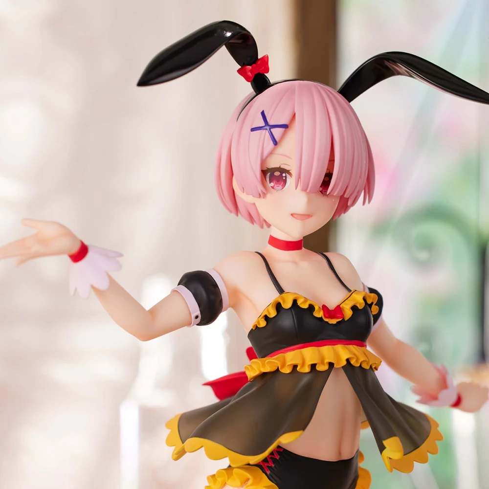 В наличии FuRyu BiCute Bunny Re:Zero Начальная жизнь в другом мире Ram (стиль Cutie Ver.) 27 см аниме