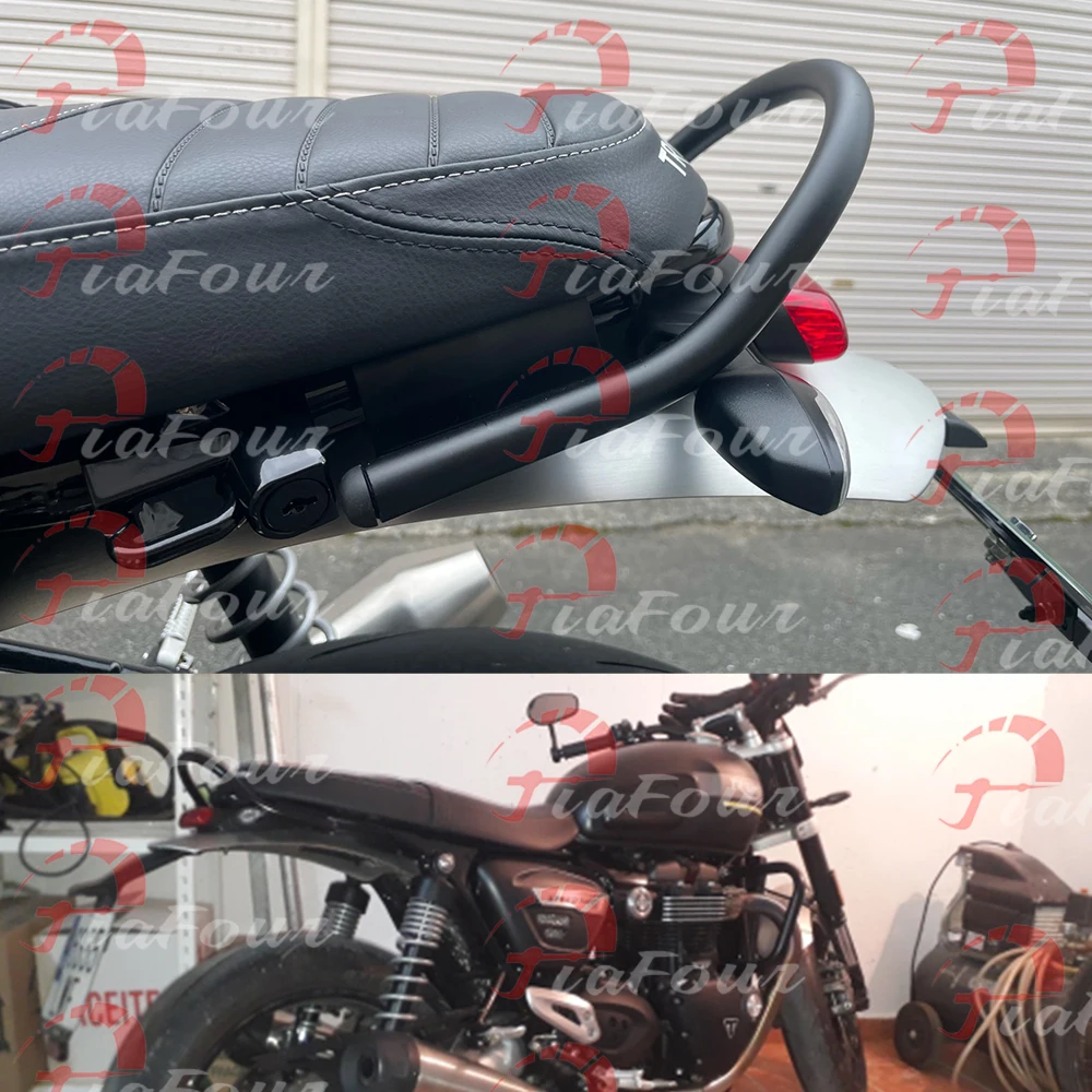 Задний подлокотник для Speed Twin 1200 2019-2024, аксессуары для мотоциклов, поручень для пассажирского сиденья, поручень для сиденья (art.: 3920cd24438e6) - 3920cd24438e6