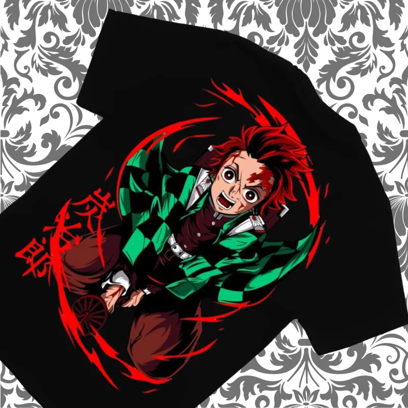 Аниме Kimetsu no Yaiba Premium 24s - Tanjiro Demon Slayer футболка