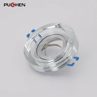 puchen transparent double ring downlight ceiling light indoor home decoration lamp for bedroom kitchen study living room party