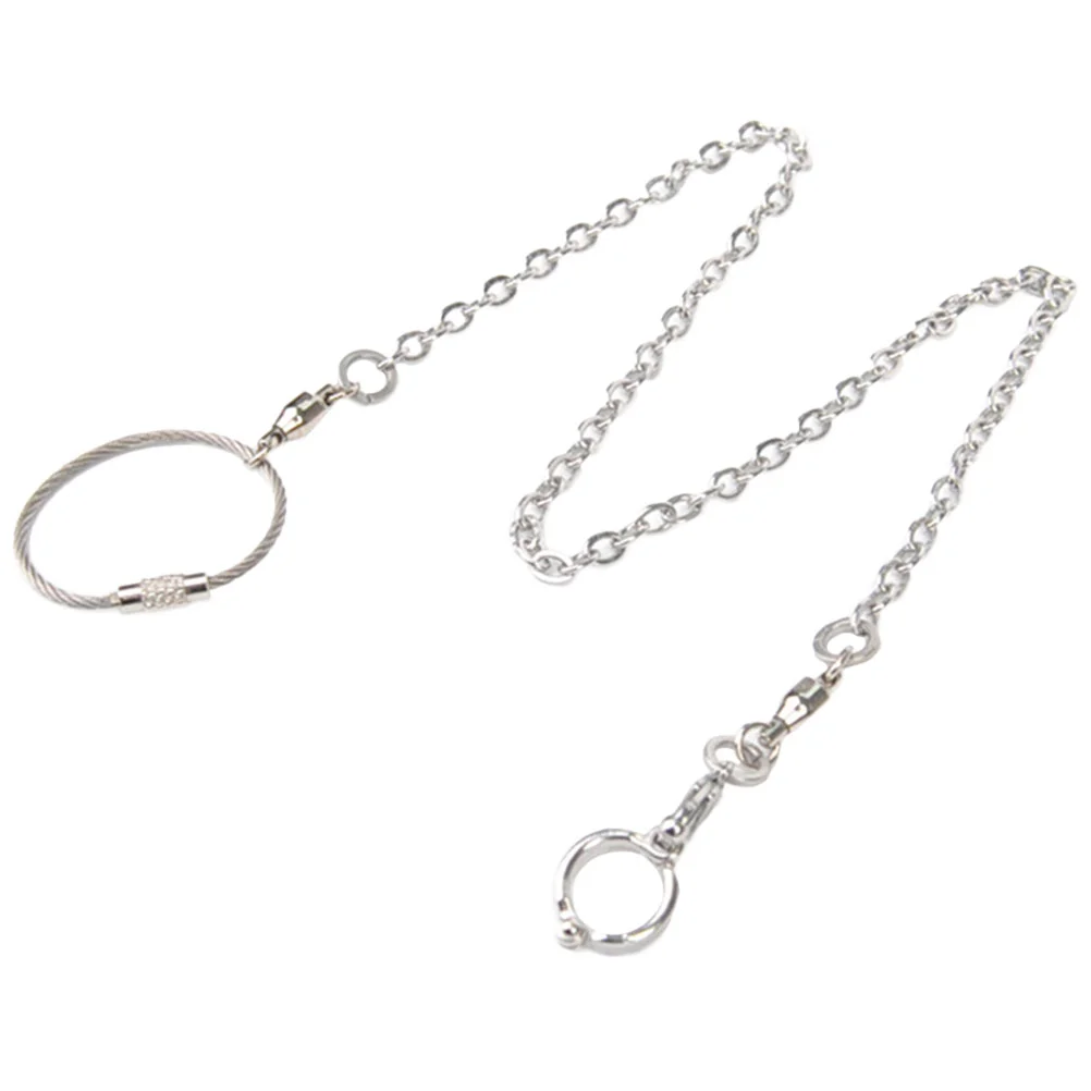 

Stainless Steel Bird Chain Parrot Harness Leash Flying Rope Pet Training Accessories Cages Supplies