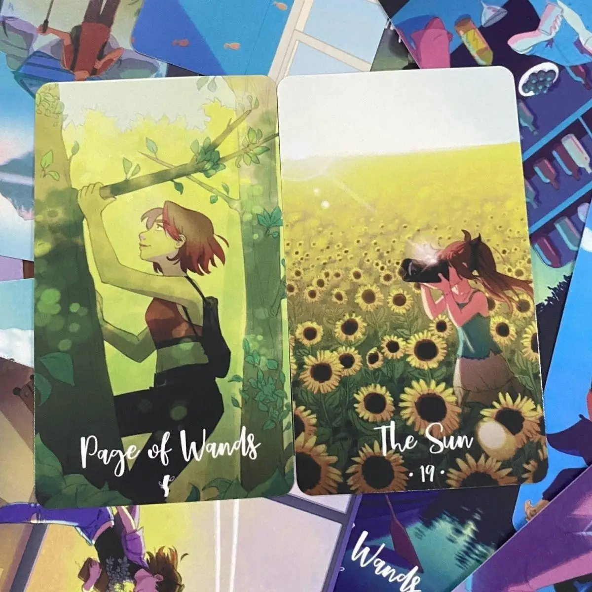 Карты для игр Cosmic Cycles Tarot 10 3*6 см