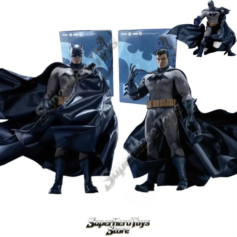Фото Доставка в течение 24 часов. Оригинальная фигурка GONG Batman Hush 1/12, модель Dark Knight Batman Hush, аниме-фигурка, коллекционная игрушка, подарок, в наличии. №1