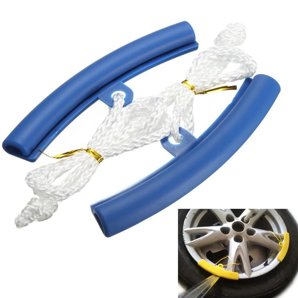

2*Tire Change Guard Rim Wheel Rim Edge Saver Tyre Change Protection Cover Rim Protection Wheel Guard Rim Edge Protectors