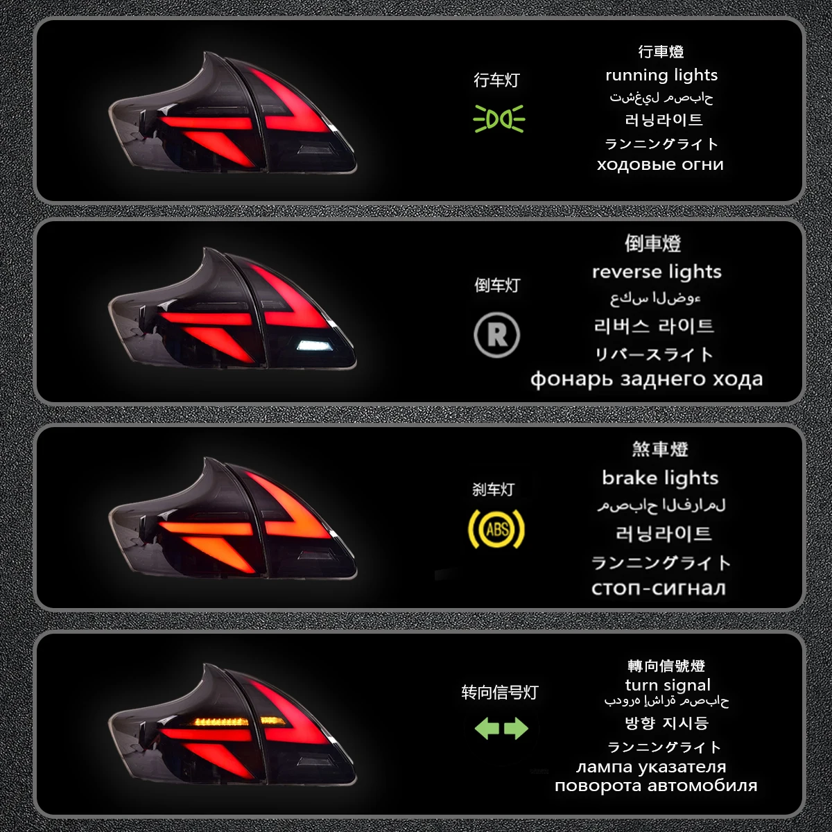 Автомобильные задние фонари YOFER для Toyota Venza 2009-2013 светодиодный автомобильные