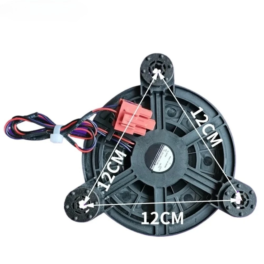 Фото Новый вентилятор охлаждения для холодильника Haier GW12E12MS1CB-52Z20 DC12V, запчасти для радиатора холодильника/морозильной камеры №2