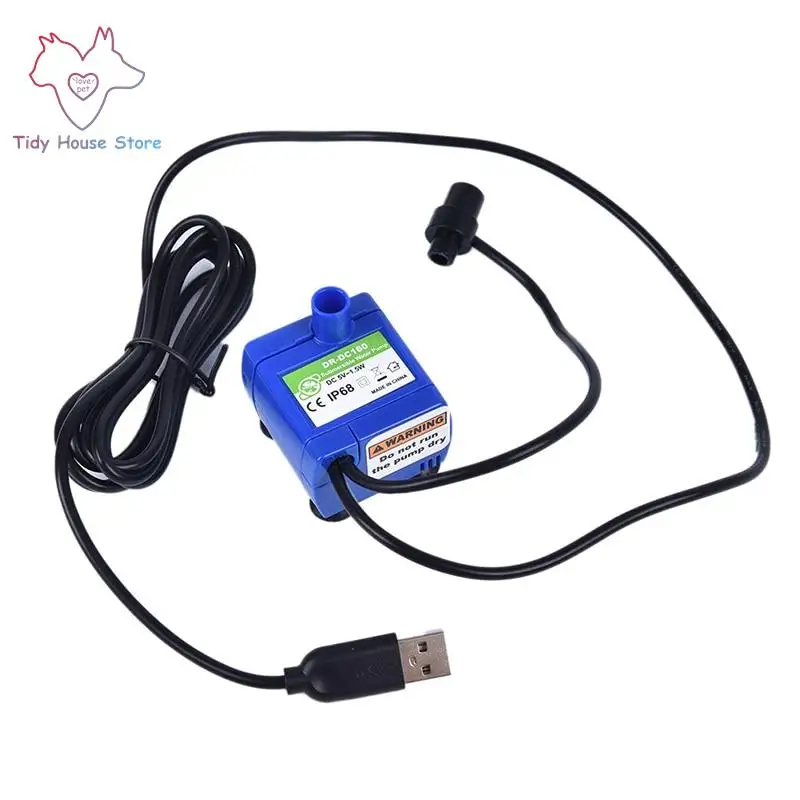 

Water Pump LED Light Pet Cat Water Fountain Motor Accessories Replacement for Cat Flowers Drinking Bowl Water Dispenser