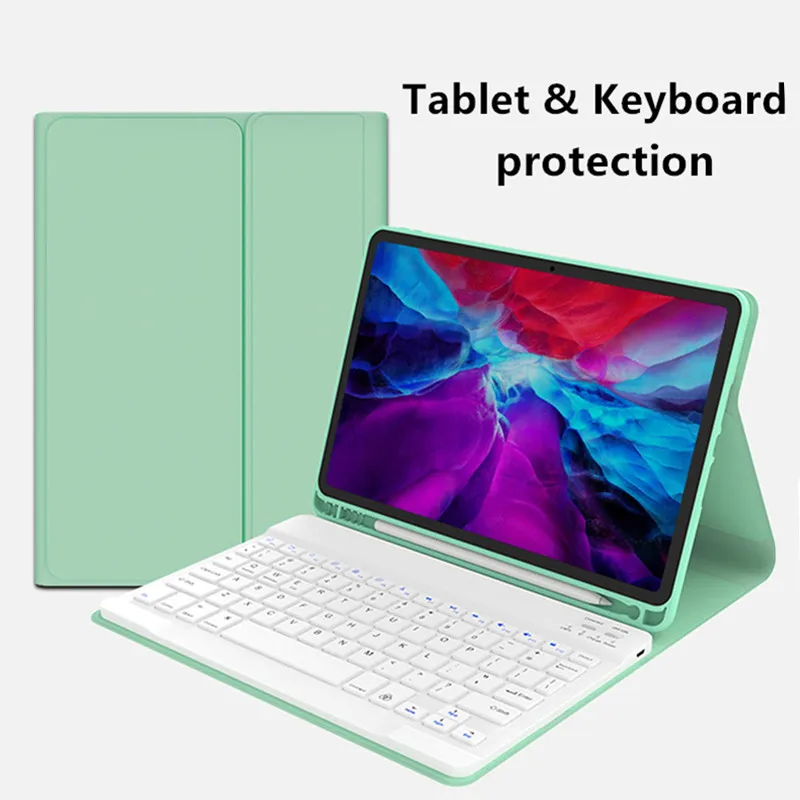 

For IPad 5 6 Generation Cover Magnetic Case Can Attract Bluetooth Keyboard For IPad 9.7 Case 2017 2018 Keyboard & Tablet Cases