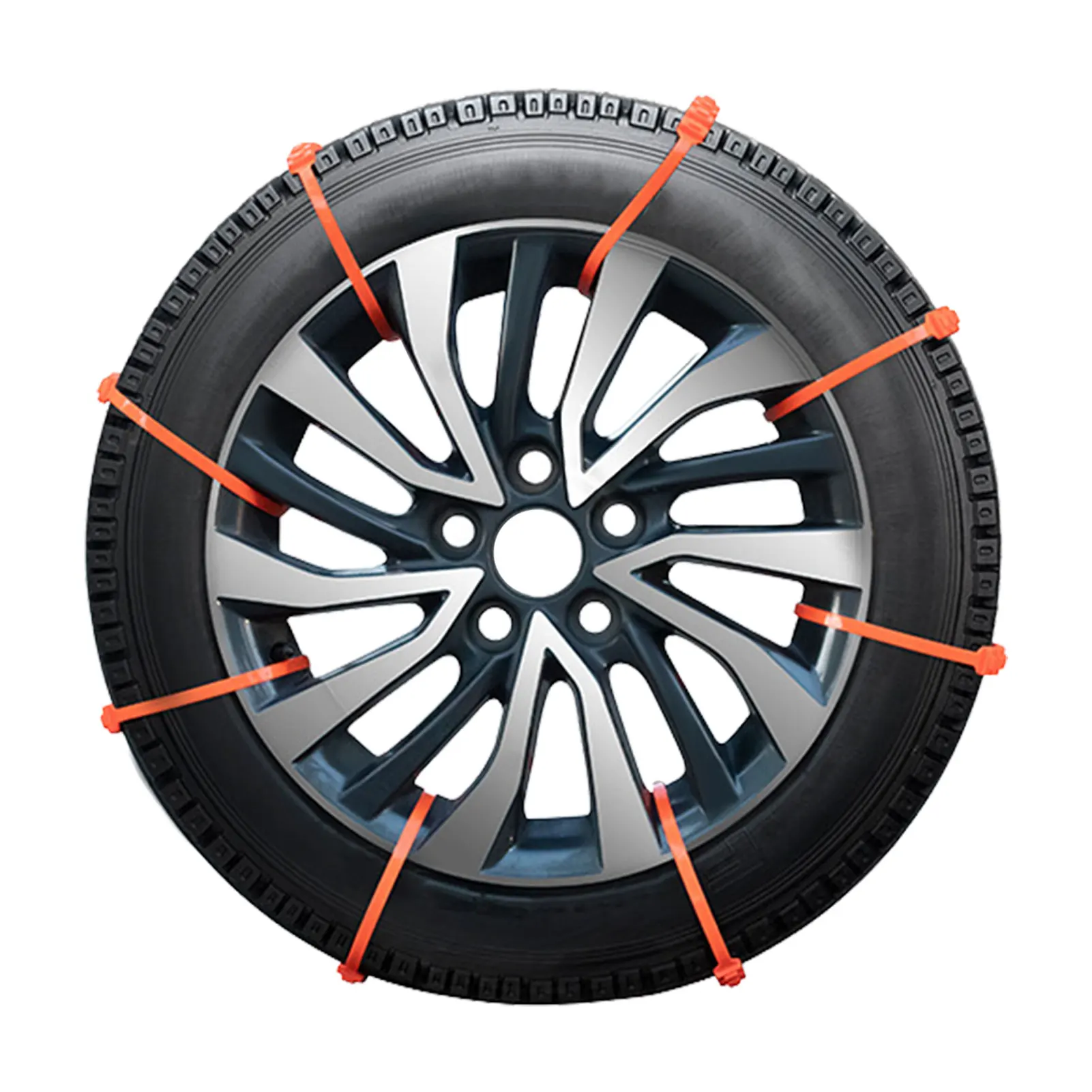 

Snow Chains For Trucks Snow Tire Chains Car Snow Tire Chains Adjustable Snow Anti-Skid Traction Tire Chains For Car Anti Slip