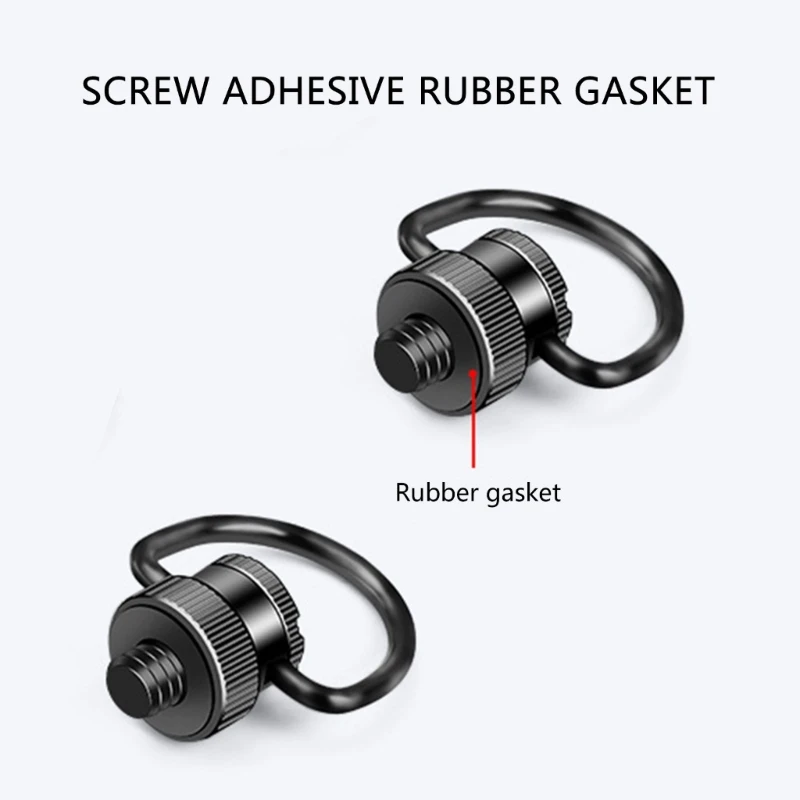 Противоскользящие 1/4-дюймовые D-образные кольца винт шарнирный держатель для