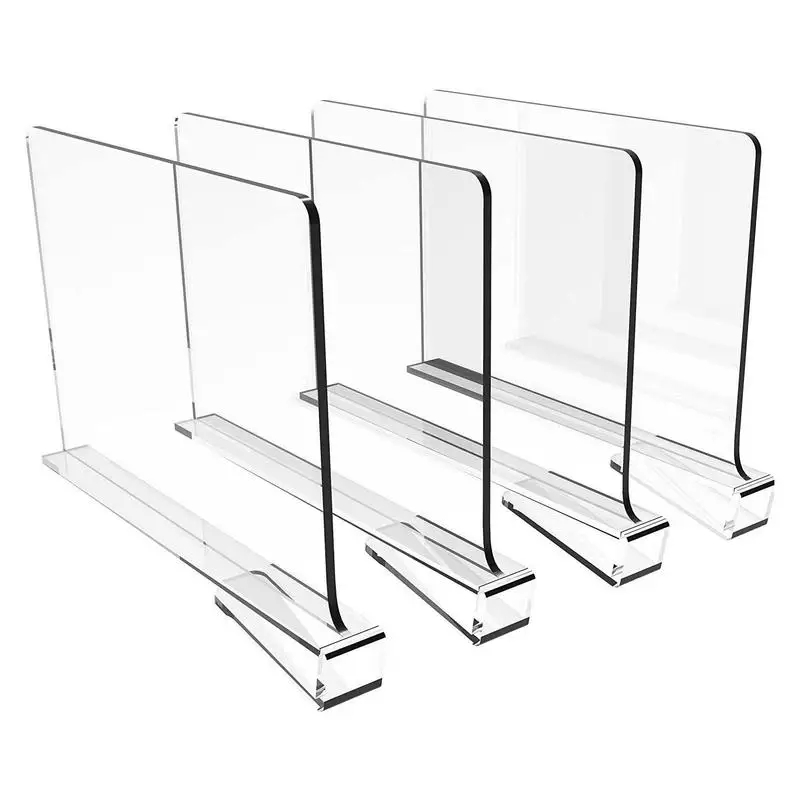

Closet Shelf Dividers Acrylic Closets Organizers With Wooden Shelves Shelf Dividers Closet Purses Separators Shelf Divider