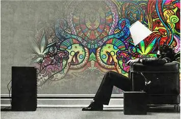 Стиль партии на выбор фотография искусства печати Шелковый плакат домашний