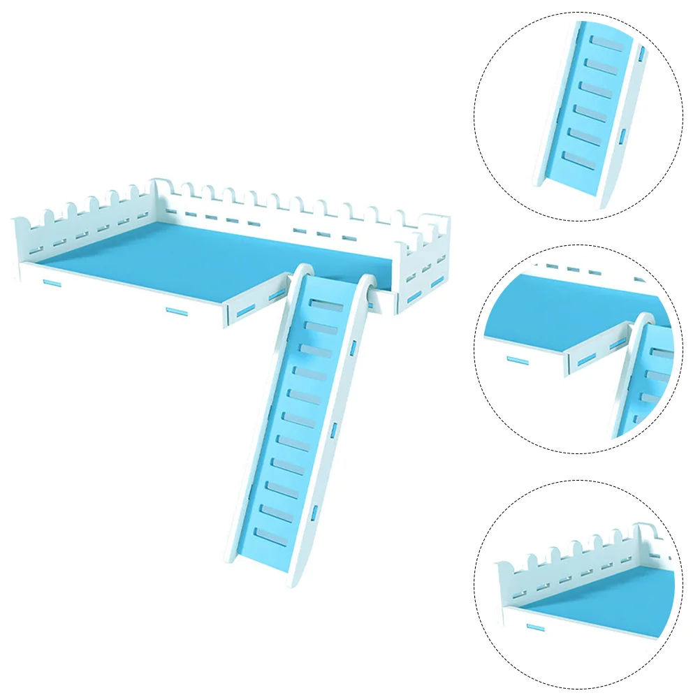 

Hamster Ladder Toy Climbing Platform Bird Cage Bridge Parrot Rat Hideoutanimal Huthouse Hanging Standing Wooden Toys Shelf Perch