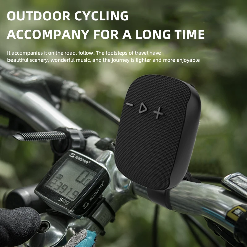 Outdoor Bicycle Wireless Stereo Portable Boombox Built-in Mic Shockproof IPX4 Waterproof Bluetooth Speaker