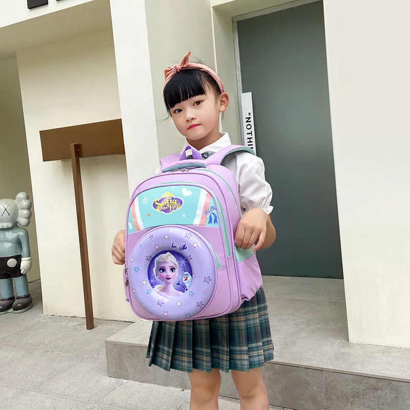 

Disney Children's School bag Kindergarten Large Capacity Backpack 1-5 Years Old Cute School Bags Kids Bag Rugzak Book Bag Rugtas