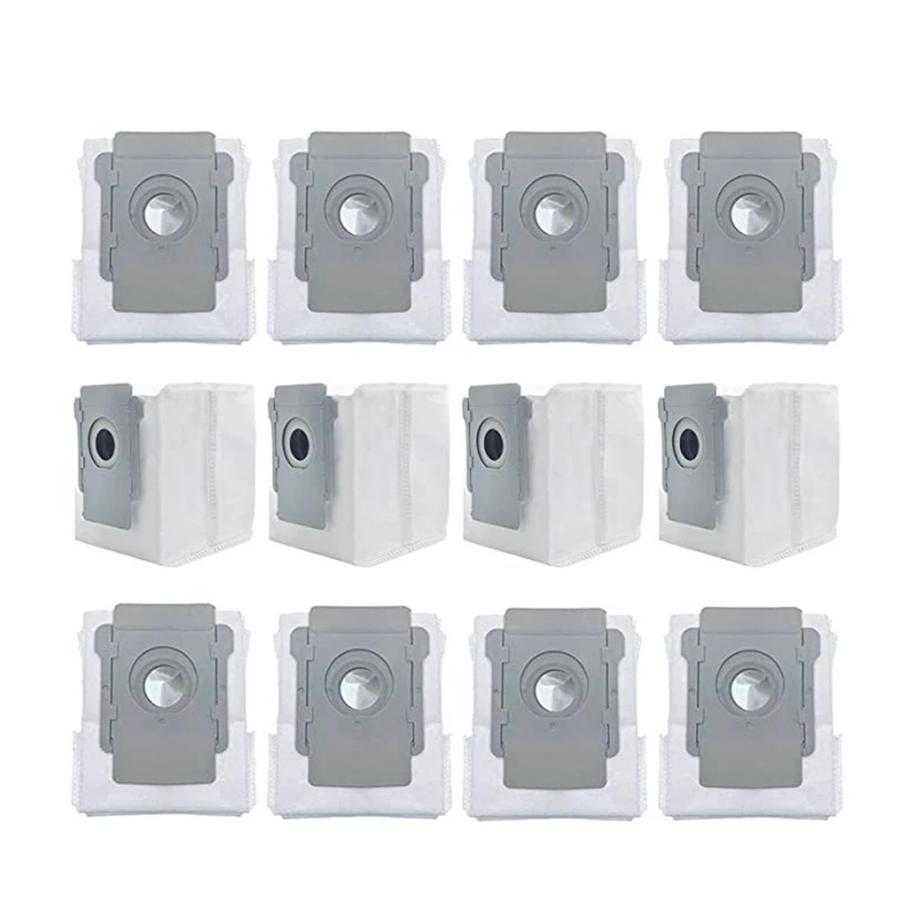 

12 Pack Vacuum Bags Compatible for IRobot Roomba I7 Plus I7+ (7550) I3+ (3550) I4 Clean Base Automatic Dirt Disposal Bag