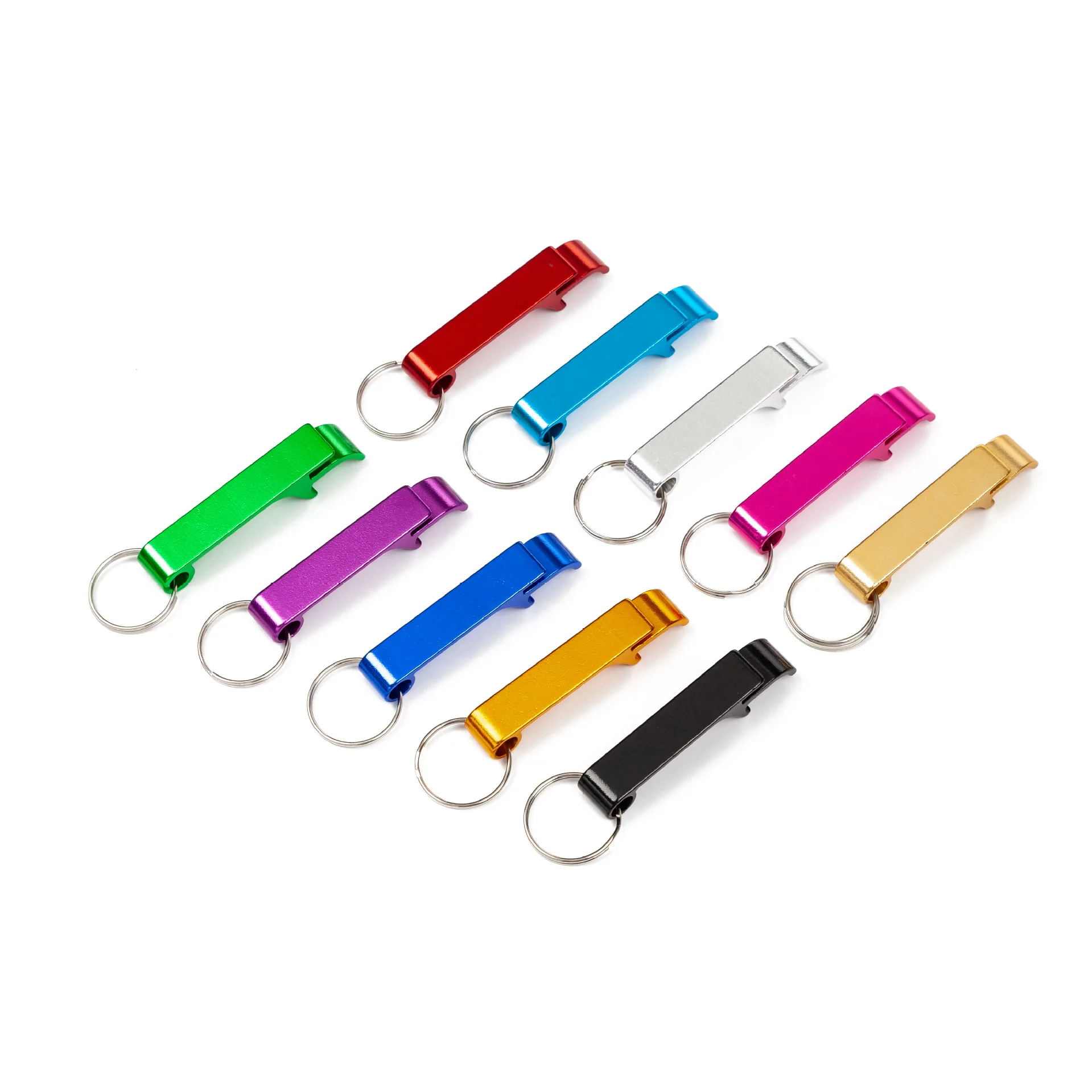 

Aluminum alloy mini canned beer screwdriver can be customized LOGO gift creative keychain beer bottle opener