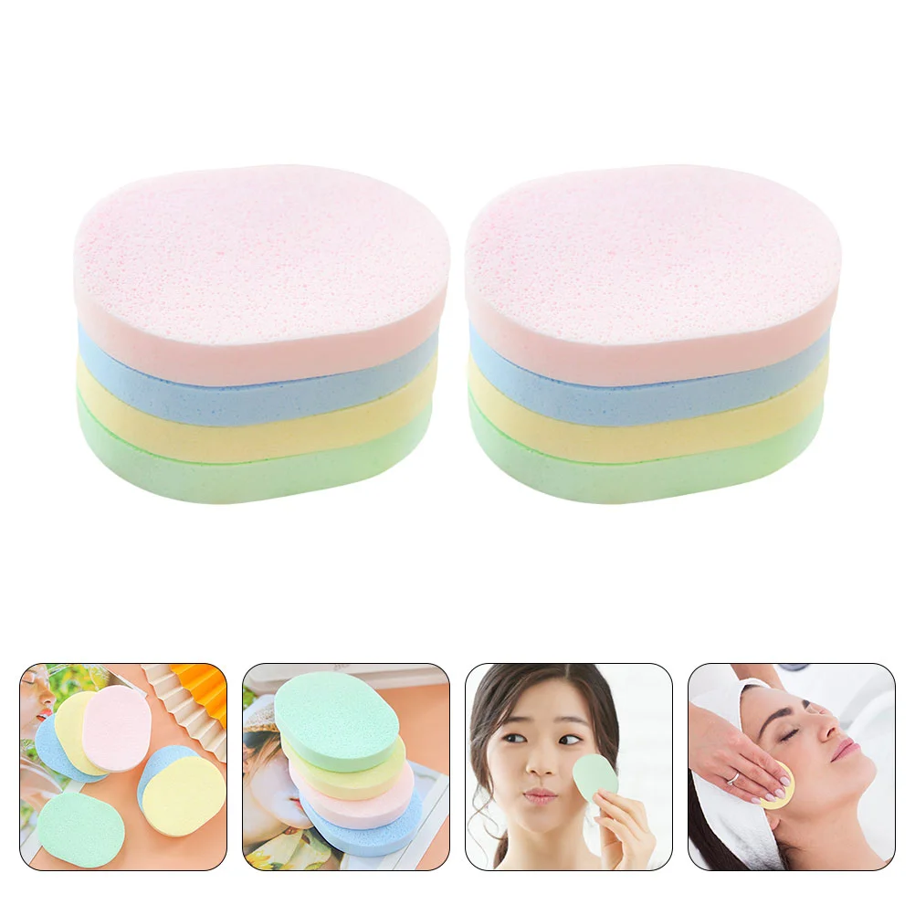 

Sponge Face Facial Sponges Makeup Puff Cleansing Exfoliating Removal Cleaning Compressed Wash Pads Scrubber Make Washing Body