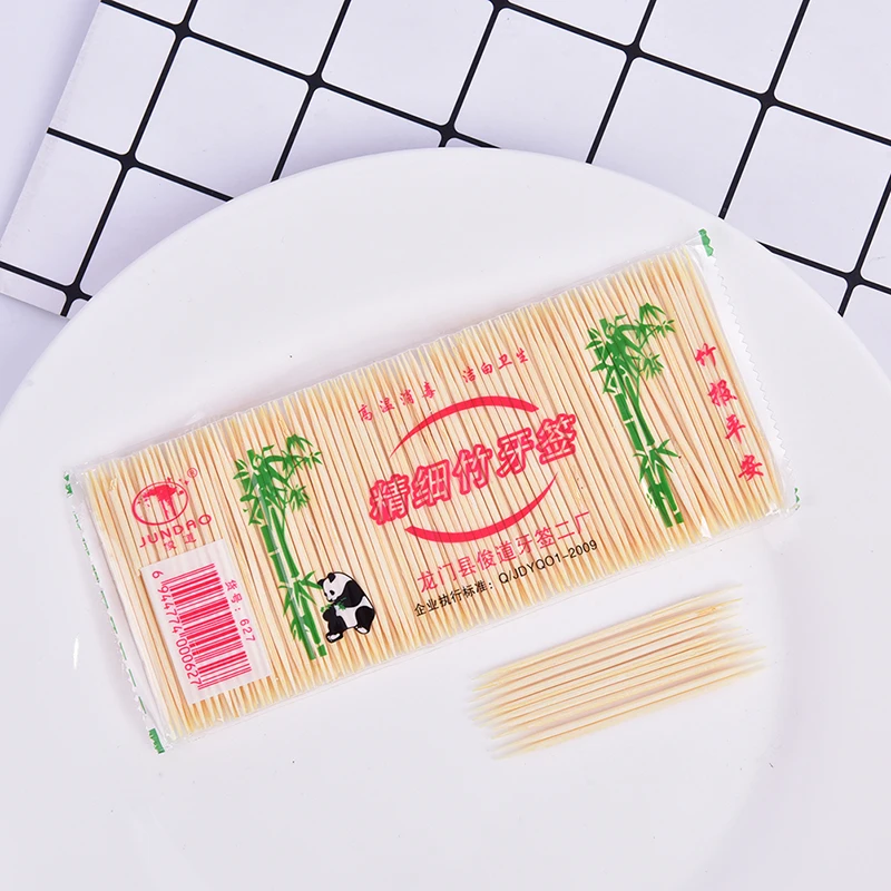 

250 шт., блестящие деревянные бамбуковые палочки для дома, ресторана, отеля, инструменты для палочек