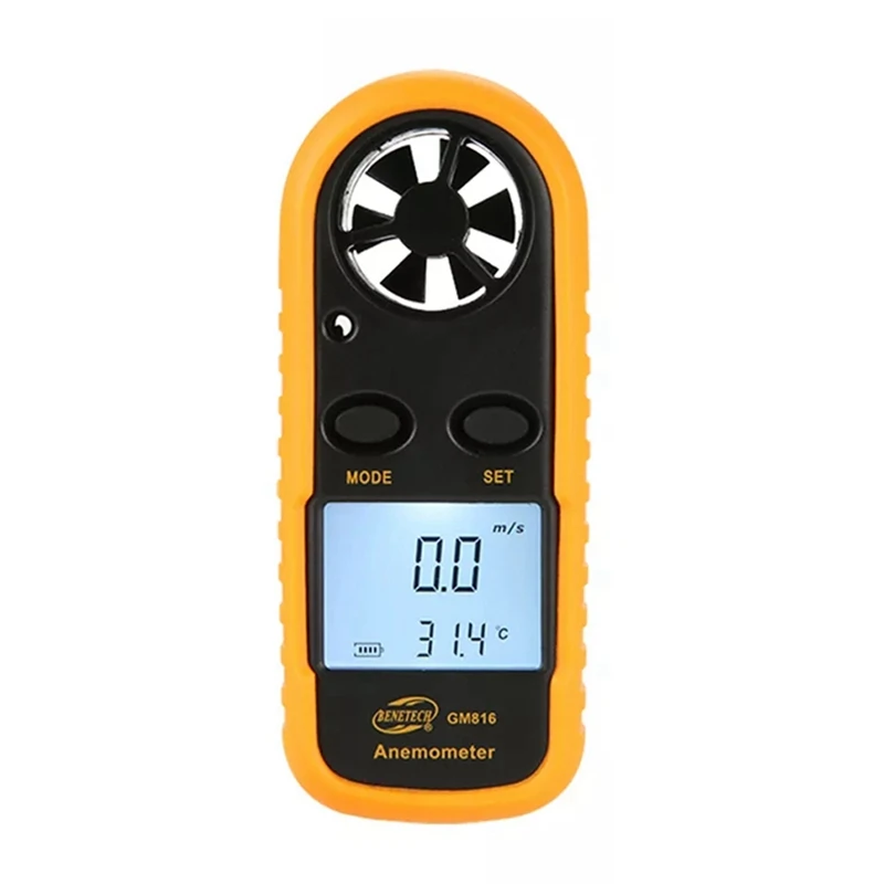 

GTBL BENETECH Digital Anemometer Anemometer GM816 Wind Speed Measuring Instrument Wind Power Level Anemometer