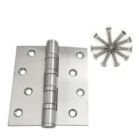 1 pcs door hinges furniture fittings stainless steel hinge for bedroom toilet kitchen door diy decoration accessory
