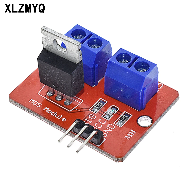 10pcs 0-24V Top Mosfet Button IRF520 MOS Driver Module For Arduino MCU ARM Raspberry pi DIY Kit | Motor