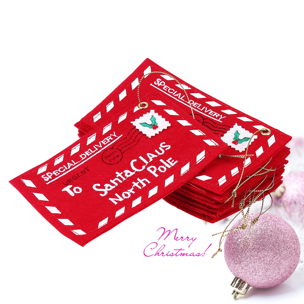

12pcs Christmas Favors Christmas Tree Decoration Christmas Candy Bags Christmas Envelope