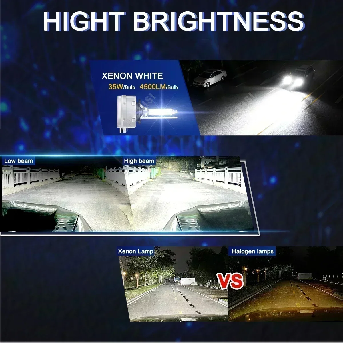 Фото 2 шт. лампы для автомобильных фар D3S HID 6000K для Mercedes-Benz CLA200 CLA250 CLA45 2014 2015 2016 №5