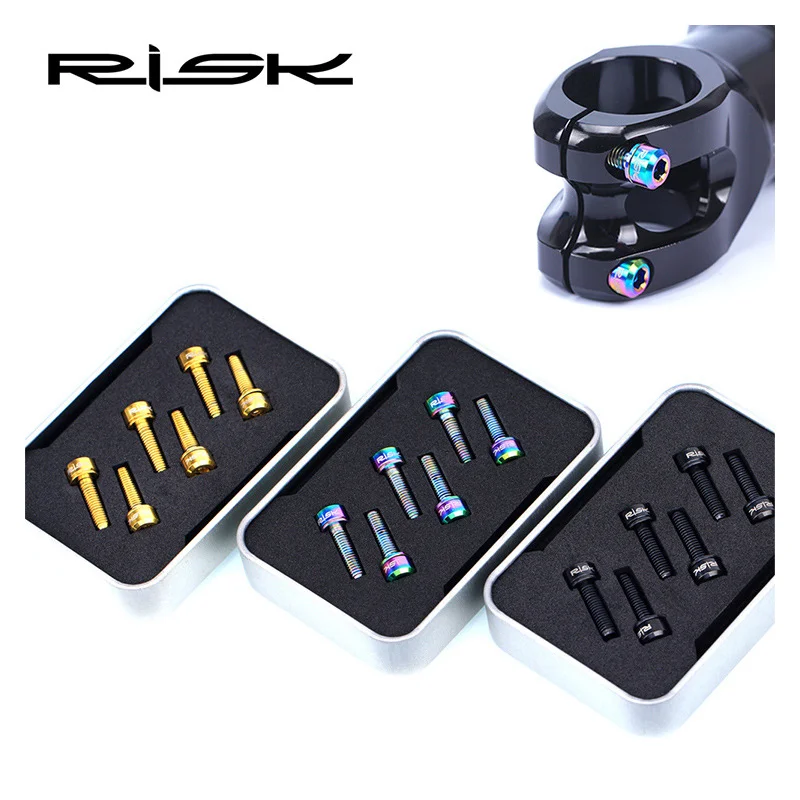 

6 шт., крепежные винты для руля горного велосипеда