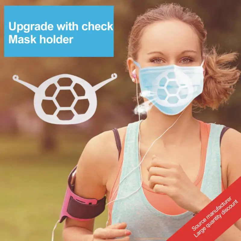 

Mask Holder 3D Three-dimensional Folding Disposable Mask Inner Support Breathing Anti-suffocation Support Frame Dropshipping