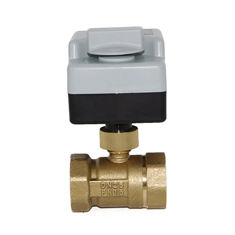 1 Piece Of Brass Electric Ball Valve 3-wire Two-control Actuator 220V 3Way /2Way DN15 DN20 DN25 DN32 DN40 DN50 | Обустройство дома