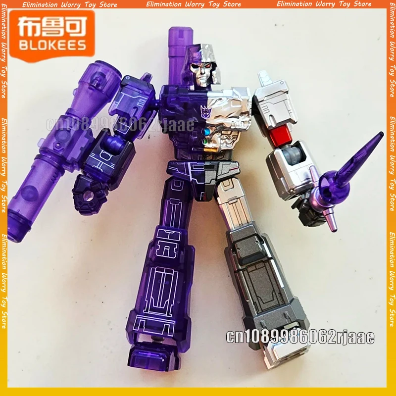 Фото Коллекционный набор BLOKEES Transformers Galaxy Version 9: Мегатрон, сборная модель-конструктор, фигурки для коллекционеров (слепая коробка) №1