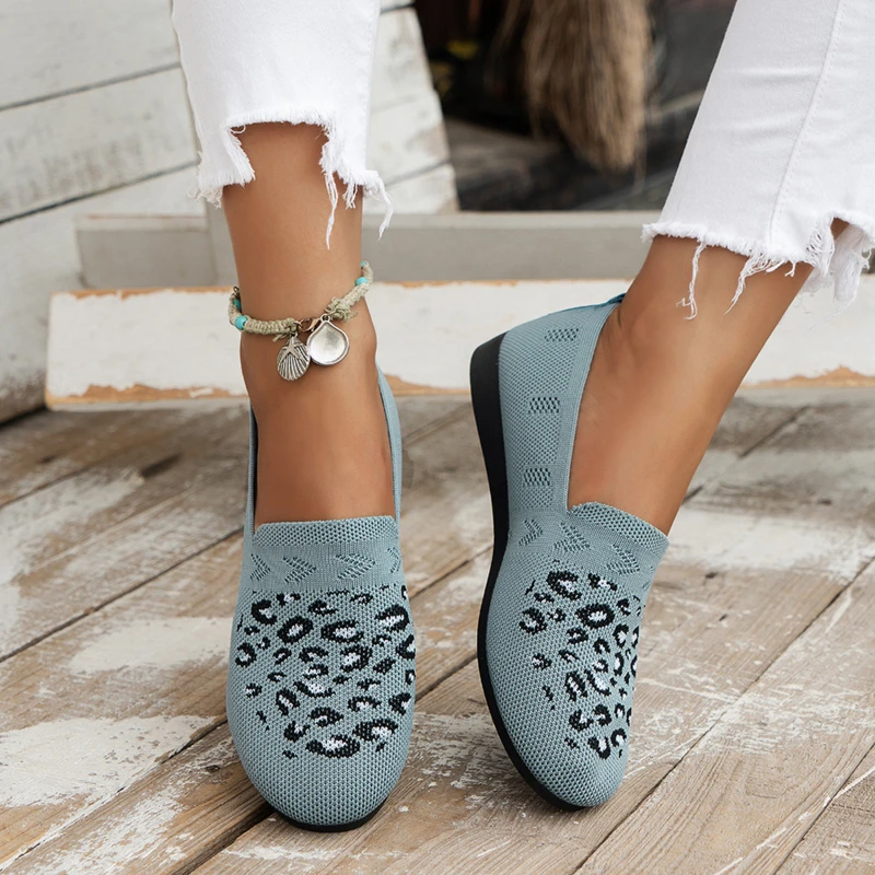 

Туфли женские сетчатые легкие, дышащие, квадратный носок, плоская подошва, модная Уличная обувь для прогулок, лето 2023