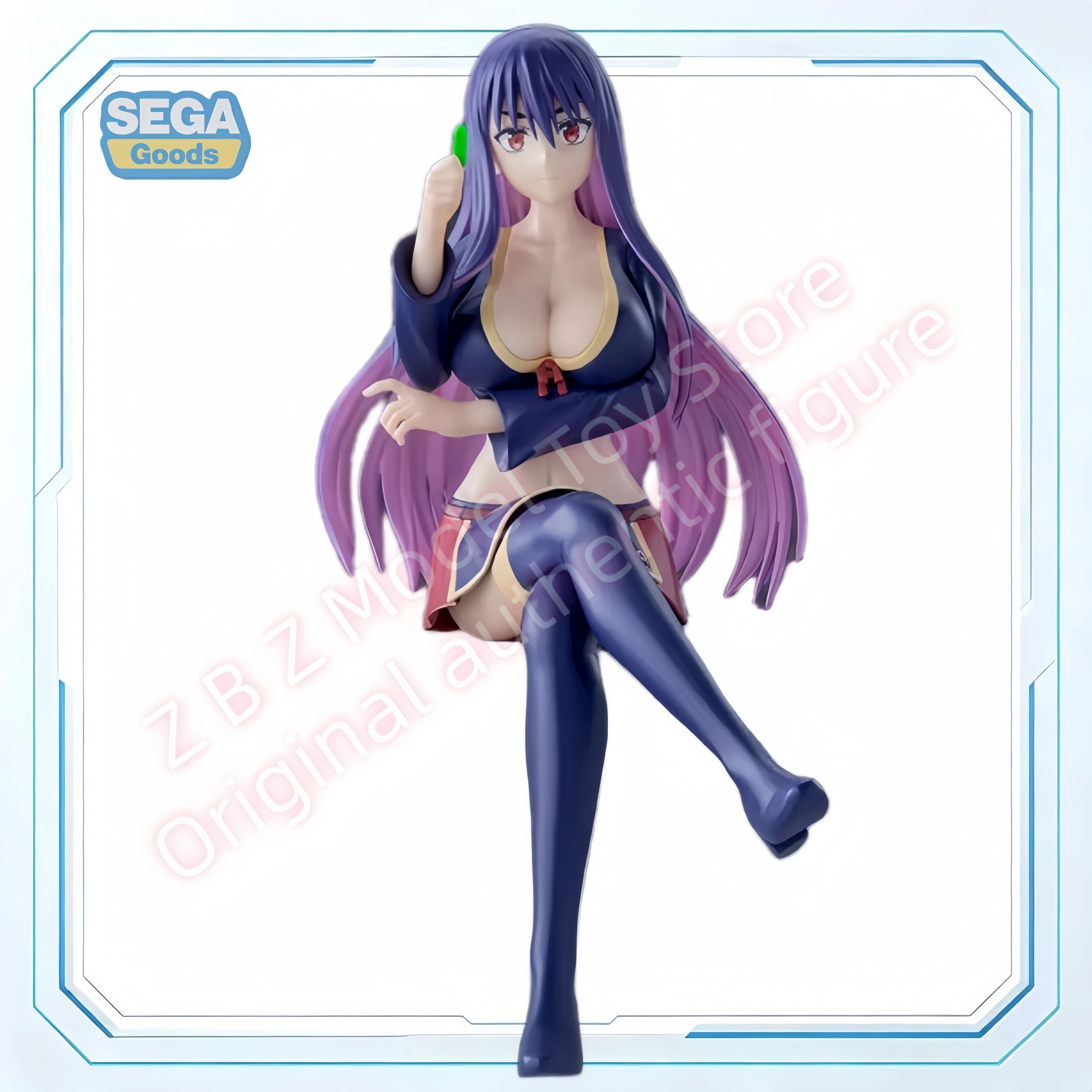 Фото В наличии оригинальная фигурка SEGA Sentai Red Isekai De Boukensha Ni Naru Yihdra Arvoln, модель 10 см, премиум-класса, Chokonose. №1