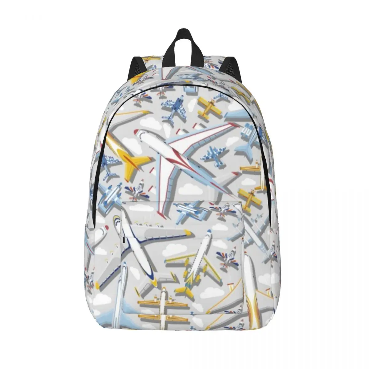 

Вместительный рюкзак для мужчин и женщин, школьный ранец для студентов, самолетов, Jet, школьная сумка