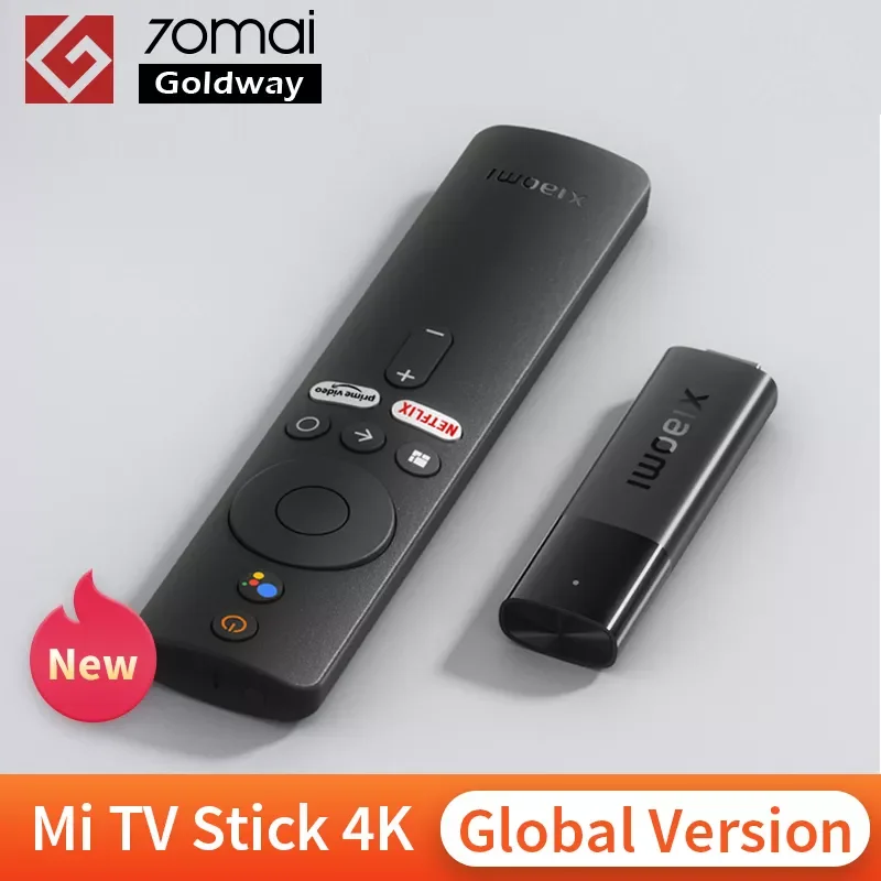 

NEW2023 Newest Mi Stick 4K Global Version Android 11 Quad Core 2GB RAM 8GB ROM Bluetooth 5.0 Wifi Assistant