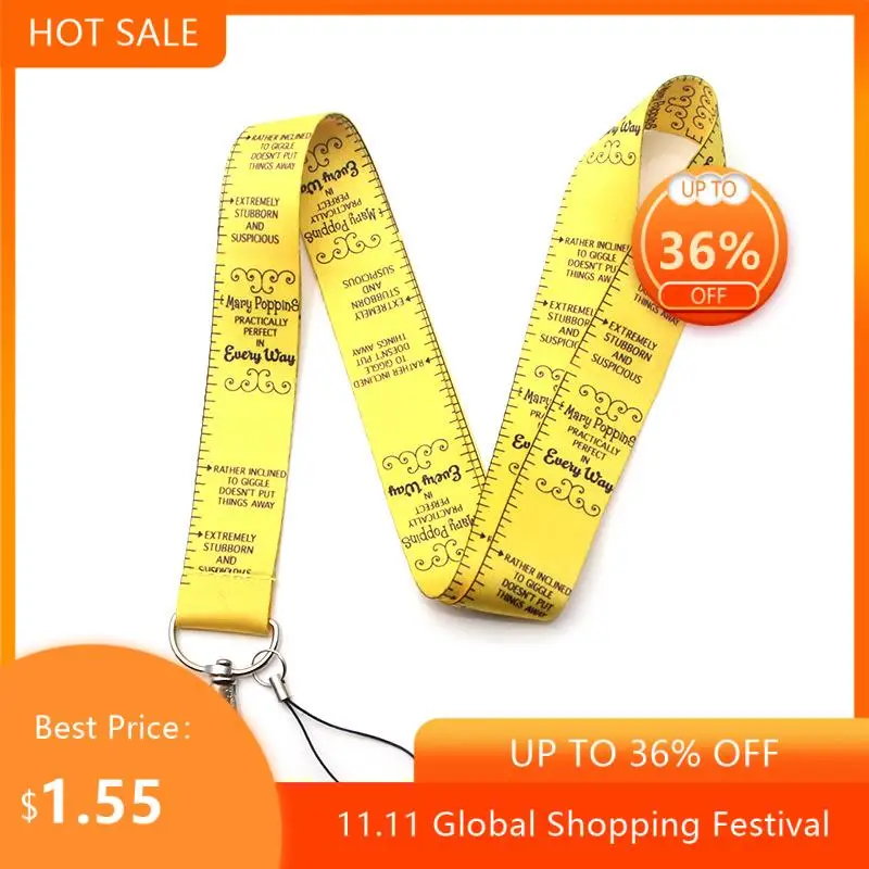 

С забавной надписью арт брелок ленты шейный ремешок для телефона ключей ID карты Мультяшные шнурки