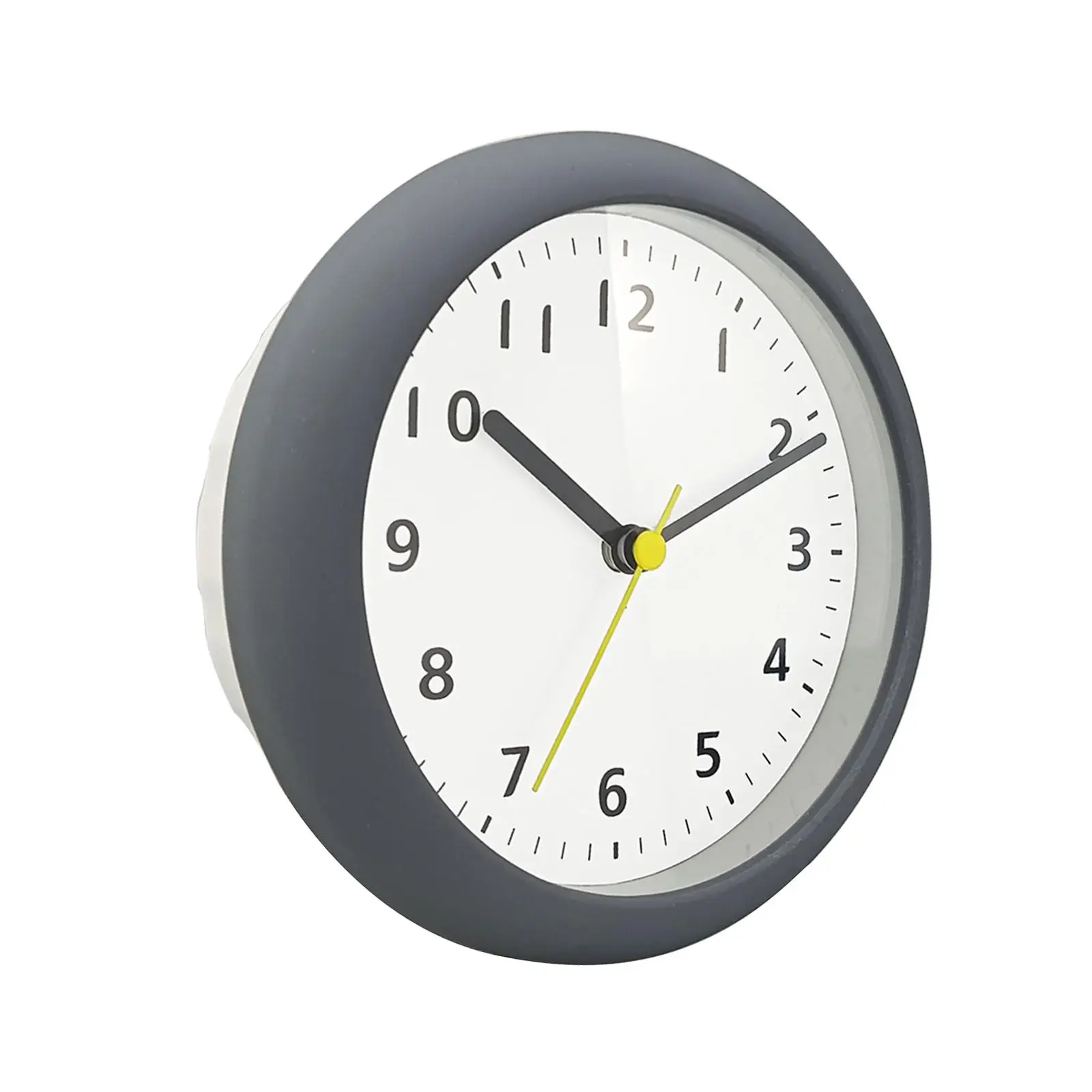 Bathroom Clock Modern Wall Clock Non Ticking Wall Hanging or