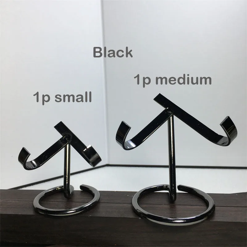 

2 шт. держатели для кристаллов BOUSSAC сердце серебряный черный