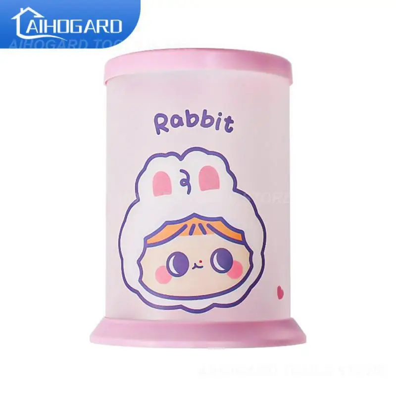 

Мультяшные канцелярские принадлежности, держатель для ручек, бытовые товары, канцелярские принадлежности, Настольный ящик для хранения, маленький свежий канцелярский контейнер для ручек