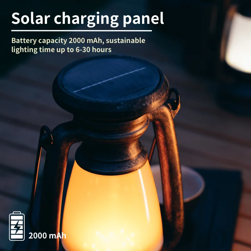 Warsun Cp16 Портативный Фонарь Для Кемпинга В Стиле Ретро 160 Лм 3 Режима Перезаряжаемый