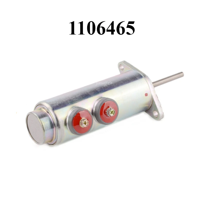 24В 110-6465 1106465 Электромагнитный клапан запорного клапана топлива подходит для
